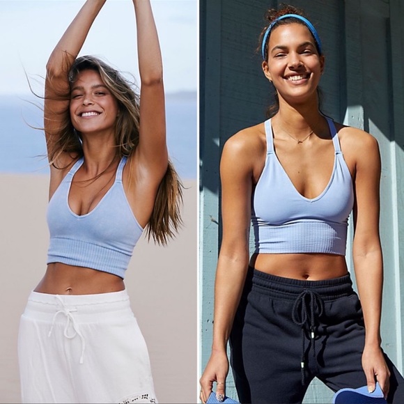 NEW Free People Movement Good Karma Shorts & Crop Top Set - Picture 2 of 7